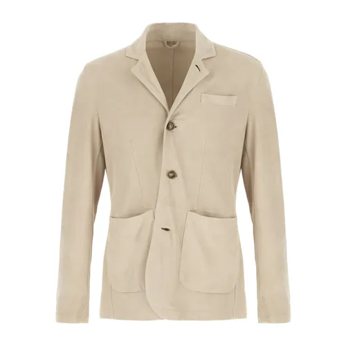 Barba - Jackets > Blazers - Beige - Barba - Modalova