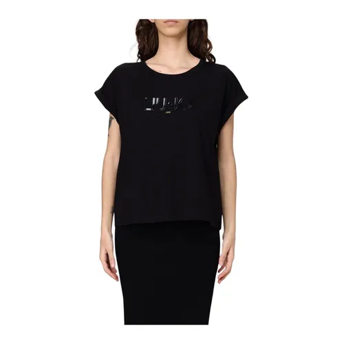 Liu Jo - Tops > T-Shirts - Black - Liu Jo - Modalova
