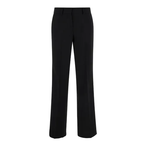Trousers > Straight Trousers - - Plain Units - Modalova