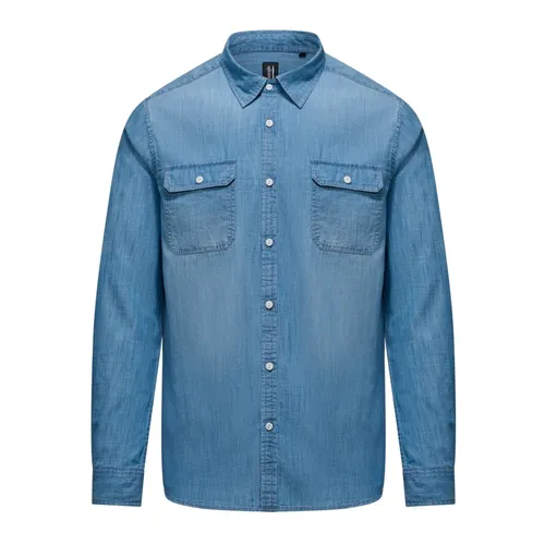 Shirts > Denim Shirts - - BomBoogie - Modalova