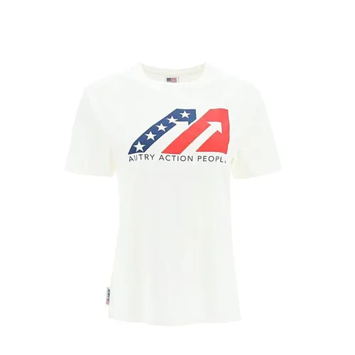 Autry - Tops > T-Shirts - White - Autry - Modalova