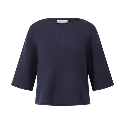 Knitwear > Round-neck Knitwear - - Allude - Modalova