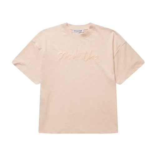 Munthe - Tops > T-Shirts - Beige - Munthe - Modalova