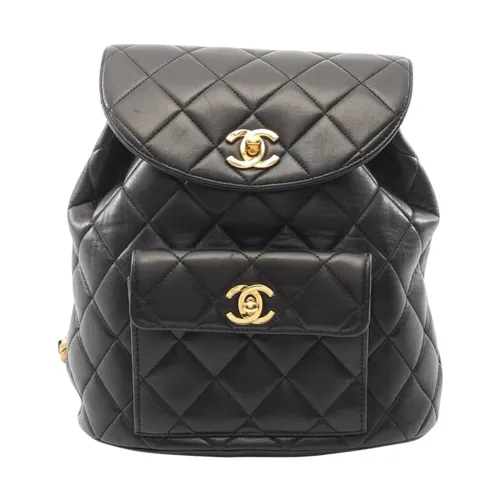 Pre-owned > Pre-owned Bags > Pre-owned Backpacks - - Chanel Vintage - Modalova