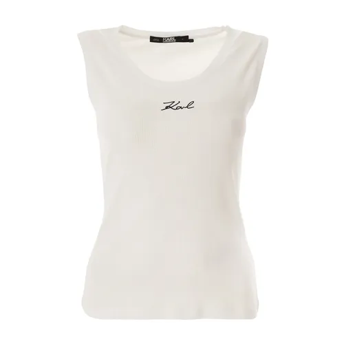 Tops > Sleeveless Tops - - Karl Lagerfeld - Modalova