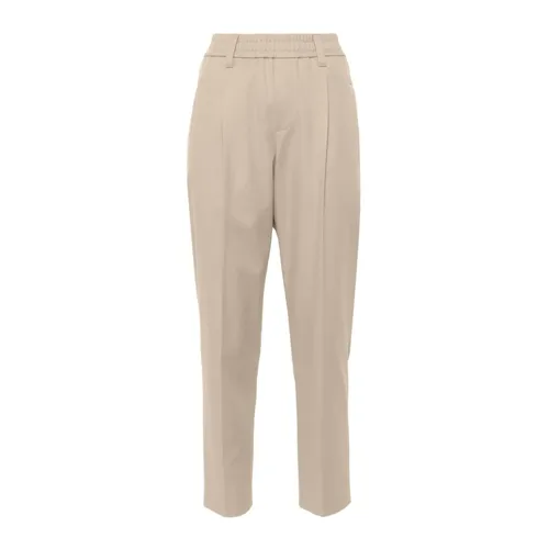 Trousers > Straight Trousers - - Brunello Cucinelli - Modalova