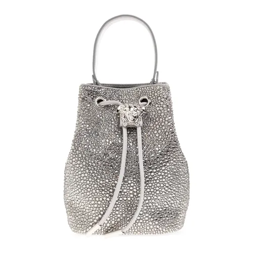 Versace - Bags > Handbags - Gray - Versace - Modalova