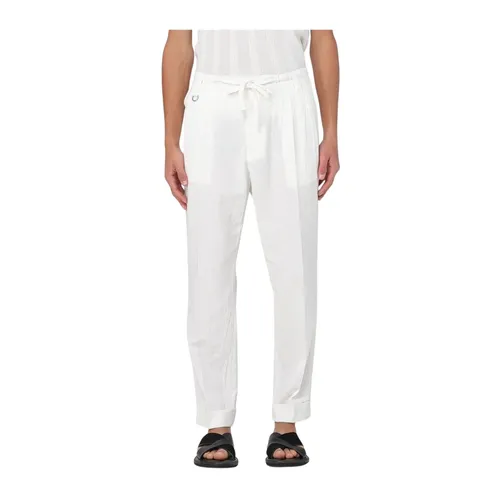 Trousers > Straight Trousers - - Paolo Pecora - Modalova