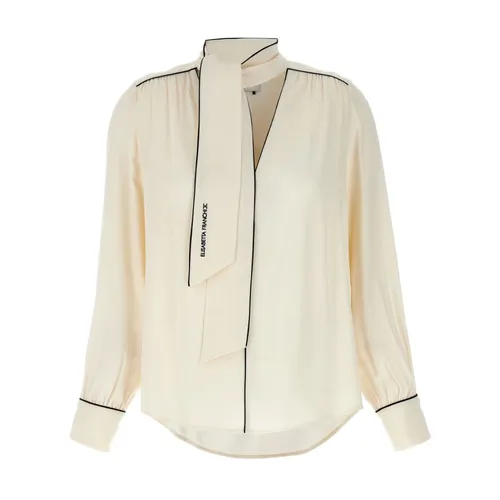 Blouses & Shirts > Blouses - - Elisabetta Franchi - Modalova
