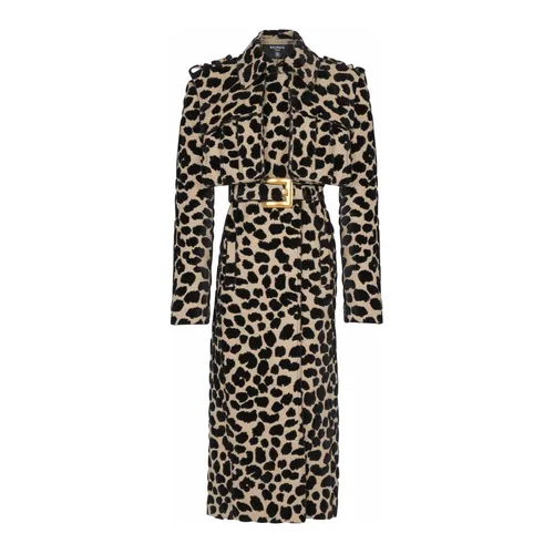 Coats > Trench Coats - - Balmain - Modalova