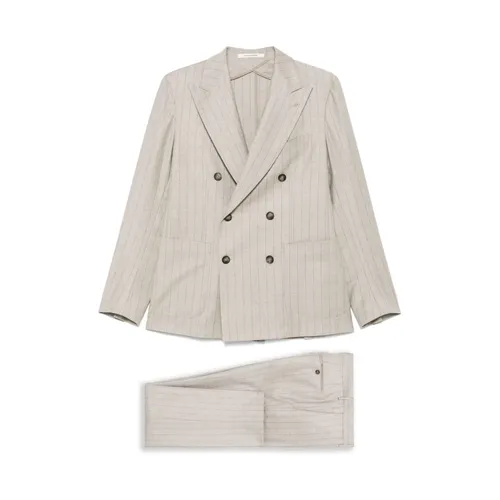 Suits > Suit Sets > Double Breasted Suits - - Tagliatore - Modalova