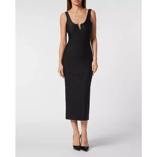 Dresses > Day Dresses > Midi Dresses - - Philipp Plein - Modalova