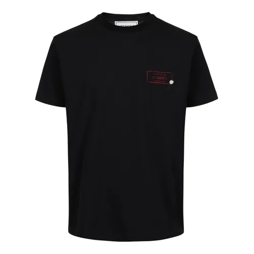 Iceberg - Tops > T-Shirts - Black - Iceberg - Modalova
