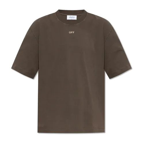 Tops > T-Shirts - - Off White - Modalova