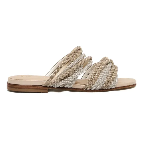 Shoes > Flip Flops & Sliders > Sliders - - Paola Fiorenza - Modalova