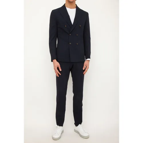 Suits > Suit Sets > Double Breasted Suits - - Eleventy - Modalova