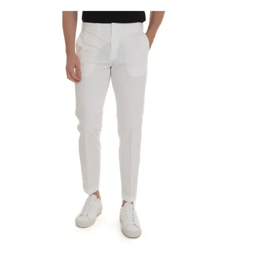 Fay - Trousers > Chinos - White - Fay - Modalova
