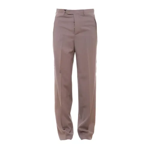 Trousers > Straight Trousers - - Paura - Modalova