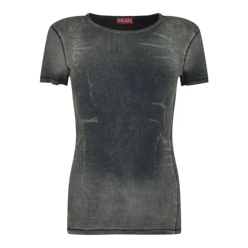 Diesel - Tops > T-Shirts - Black - Diesel - Modalova