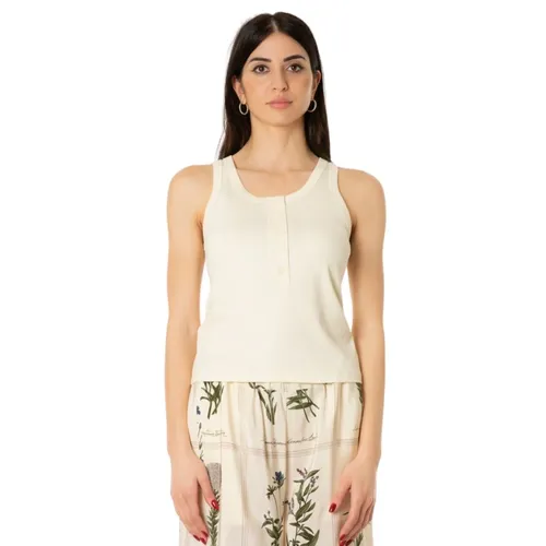 Tops > Sleeveless Tops - - Isabelle Blanche - Modalova