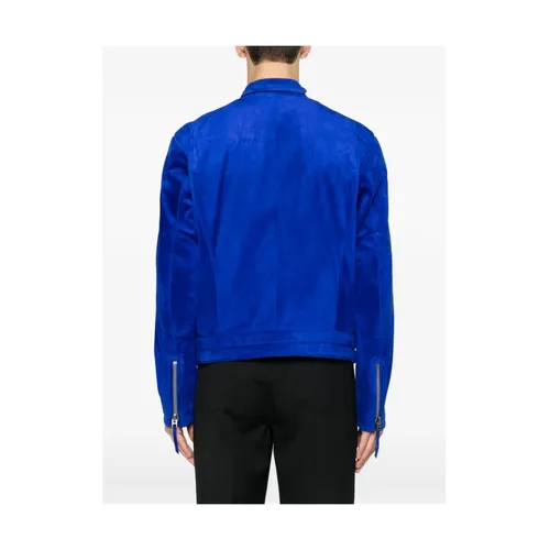 Jackets > Leather Jackets - - Tom Ford - Modalova