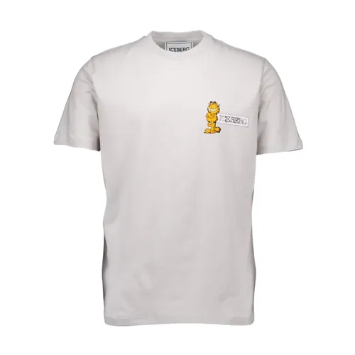 Iceberg - Tops > T-Shirts - Gray - Iceberg - Modalova