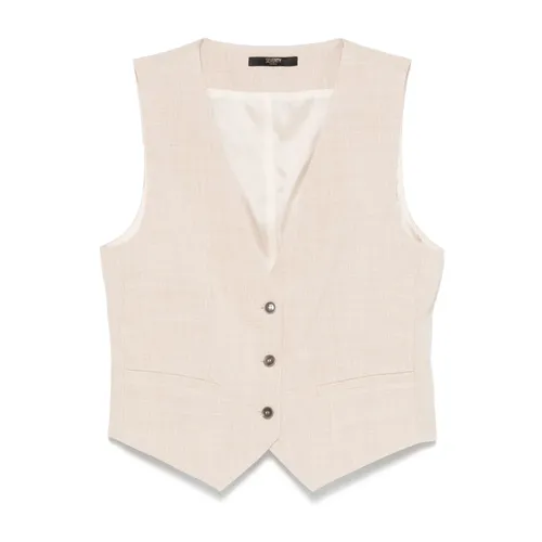 Seventy - Jackets > Vests - Beige - Seventy - Modalova