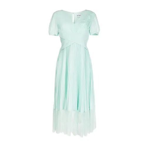 Dresses > Day Dresses > Midi Dresses - - Self Portrait - Modalova