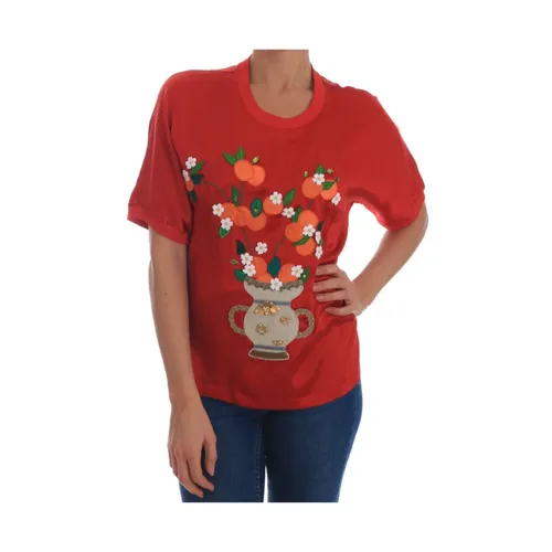 Tops > T-Shirts - - Dolce & Gabbana - Modalova