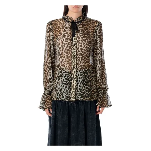 Blouses & Shirts > Shirts - - Ganni - Modalova