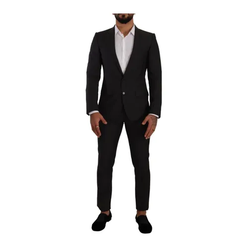 Suits > Suit Sets > Single Breasted Suits - - Dolce & Gabbana - Modalova
