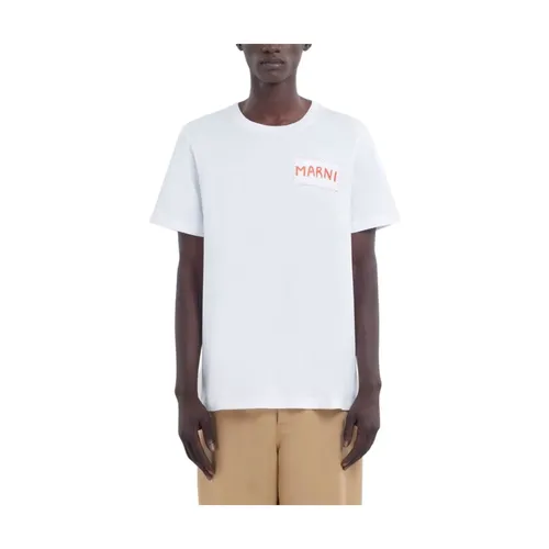 Marni - Tops > T-Shirts - White - Marni - Modalova