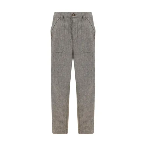 Trousers > Slim-fit Trousers - - Brunello Cucinelli - Modalova
