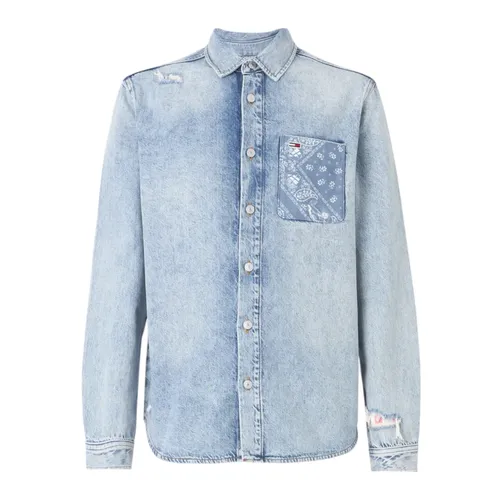 Shirts > Denim Shirts - - Tommy Hilfiger - Modalova