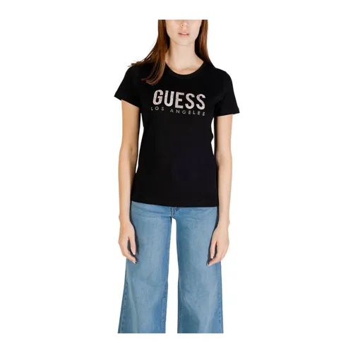 Guess - Tops > T-Shirts - Black - Guess - Modalova