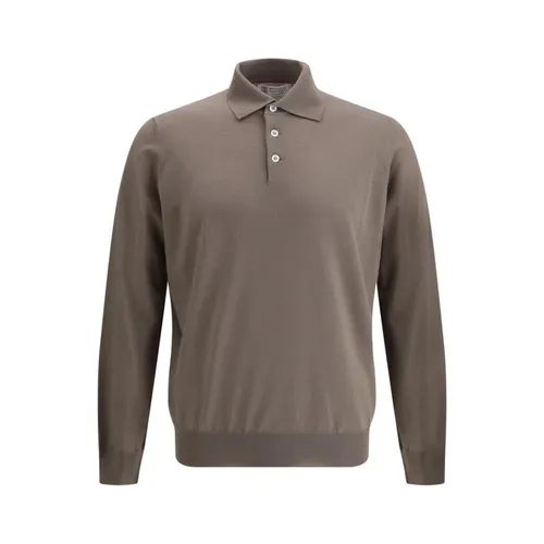 Tops > Polo Shirts - - Brunello Cucinelli - Modalova