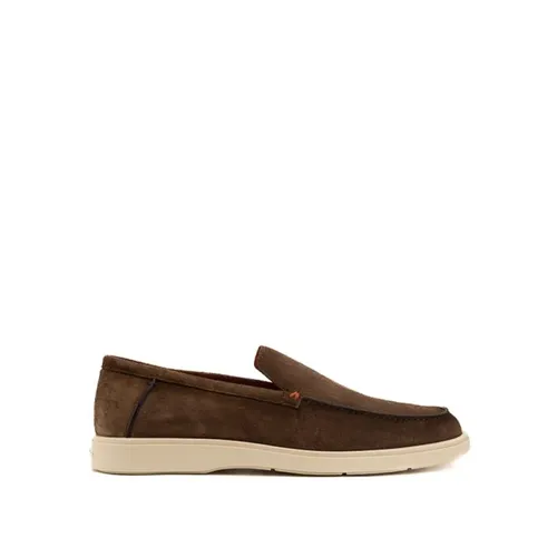 Shoes > Flats > Loafers - - Santoni - Modalova