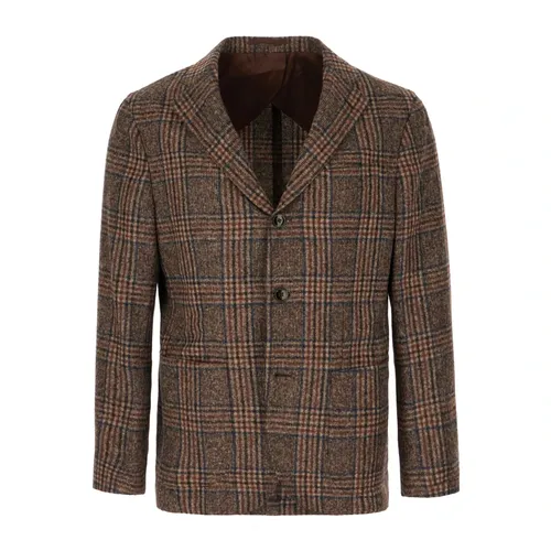 Barba - Jackets > Blazers - Brown - Barba - Modalova