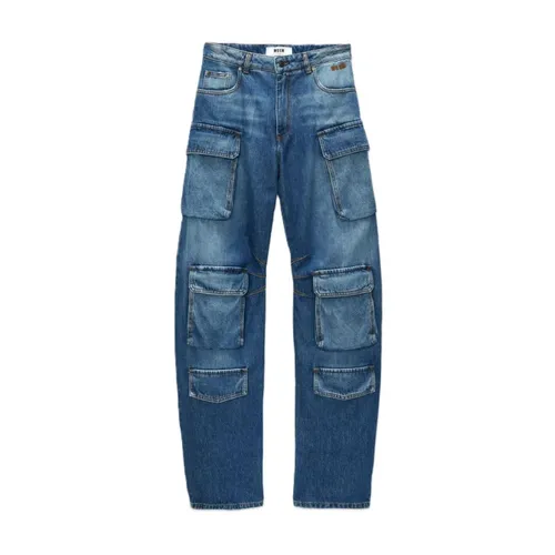 Jeans > Loose-fit Jeans - - Msgm - Modalova