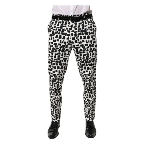 Trousers > Slim-fit Trousers - - Dolce & Gabbana - Modalova