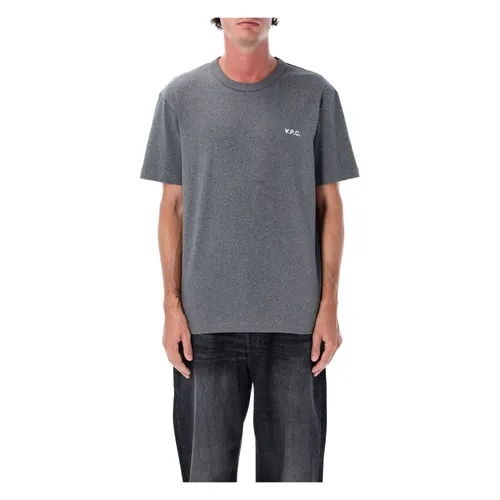 A.p.c. - Tops > T-Shirts - Gray - A.p.c. - Modalova