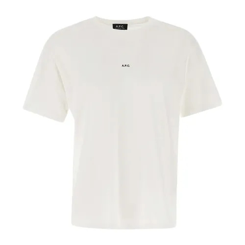 A.p.c. - Tops > T-Shirts - White - A.p.c. - Modalova