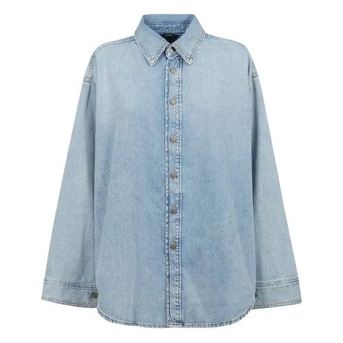 Blouses & Shirts > Denim Shirts - - Haikure - Modalova