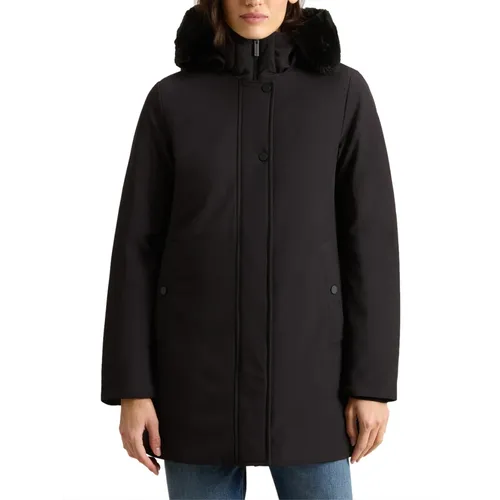 Woolrich - Coats > Parkas - Black - Woolrich - Modalova