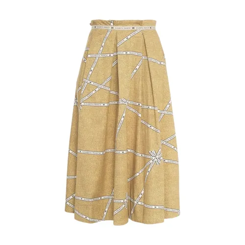 Skirts > Midi Skirts - - Elisabetta Franchi - Modalova