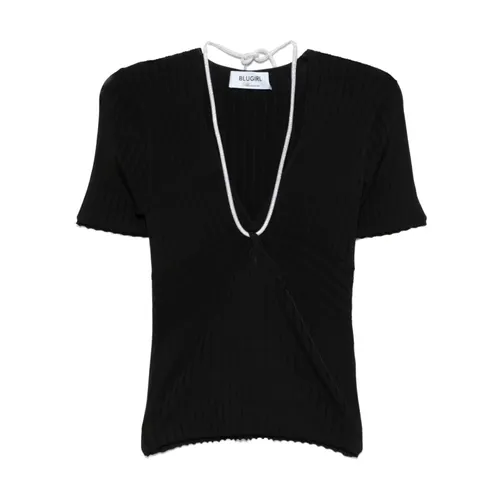Knitwear > Round-neck Knitwear - - Blugirl - Modalova