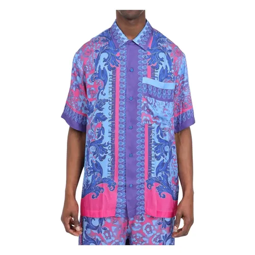 Shirts > Short Sleeve Shirts - - Versace Jeans Couture - Modalova