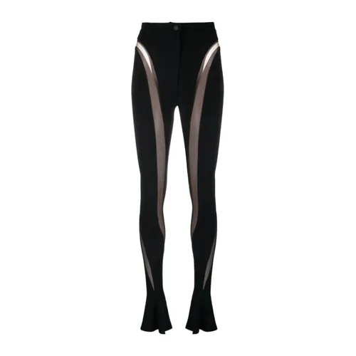 Trousers > Leggings - - Mugler - Modalova