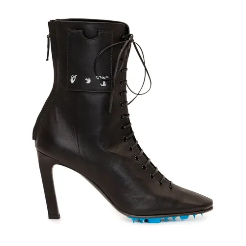 Shoes > Boots > Heeled Boots - - Off White - Modalova