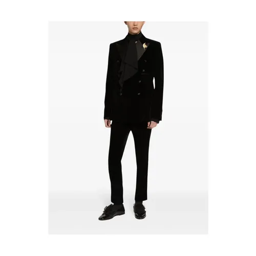 Trousers > Slim-fit Trousers - - Dolce & Gabbana - Modalova